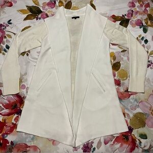 R&W off-white cream open front sweater - BRAND NEW! Size: XS